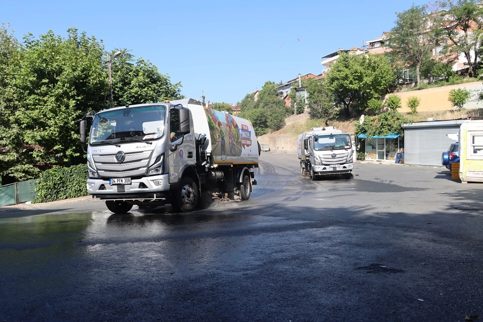 Maltepe'de temizlik seferberliği Gülensu'da 