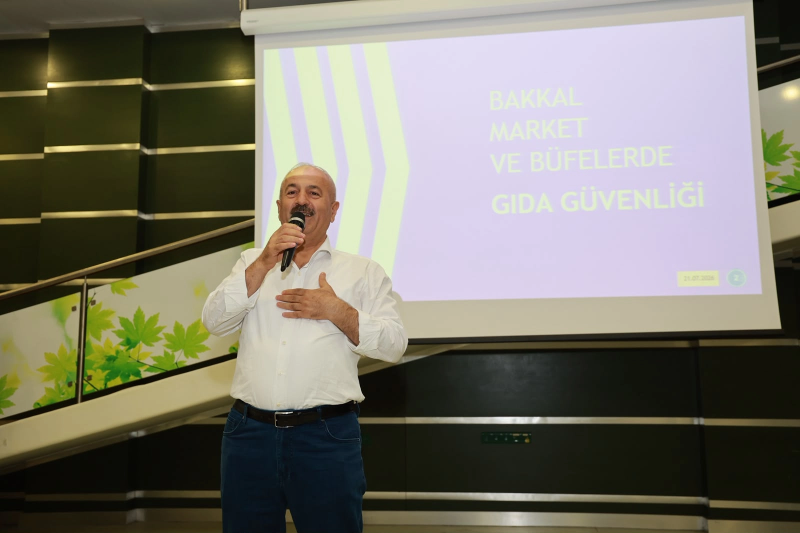Kocaeli Gebze zabıtasından gıda güvenliği eğitimi 