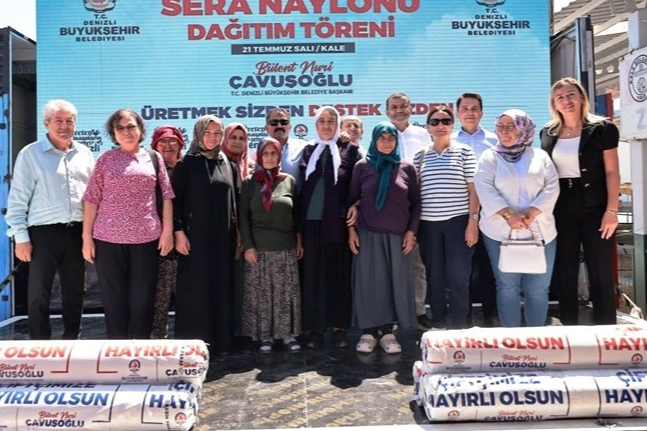 Denizli Büyükşehir’den üreticiye büyük destek 