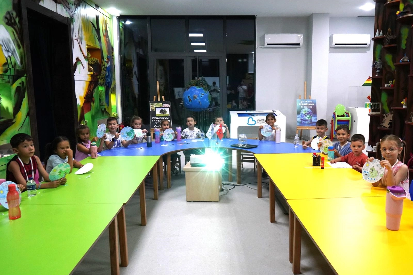 Balıkesir’de çocuklar Çevre Bilim Akademisi’nde 