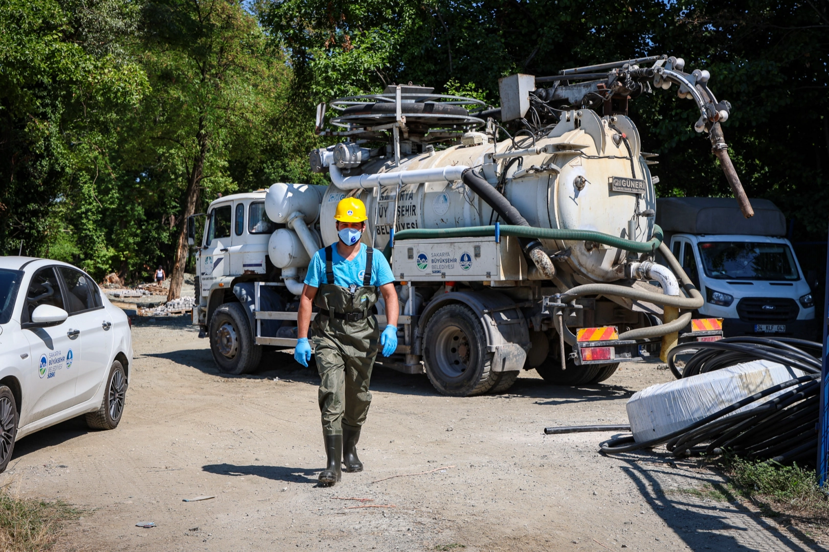 Sakarya'da yağışlara karşı hazırlıklarını tamamladı 