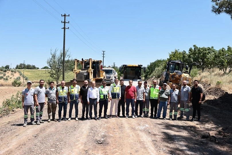 Denizli Kale’de üreticiye destek ve yol incelemesi 