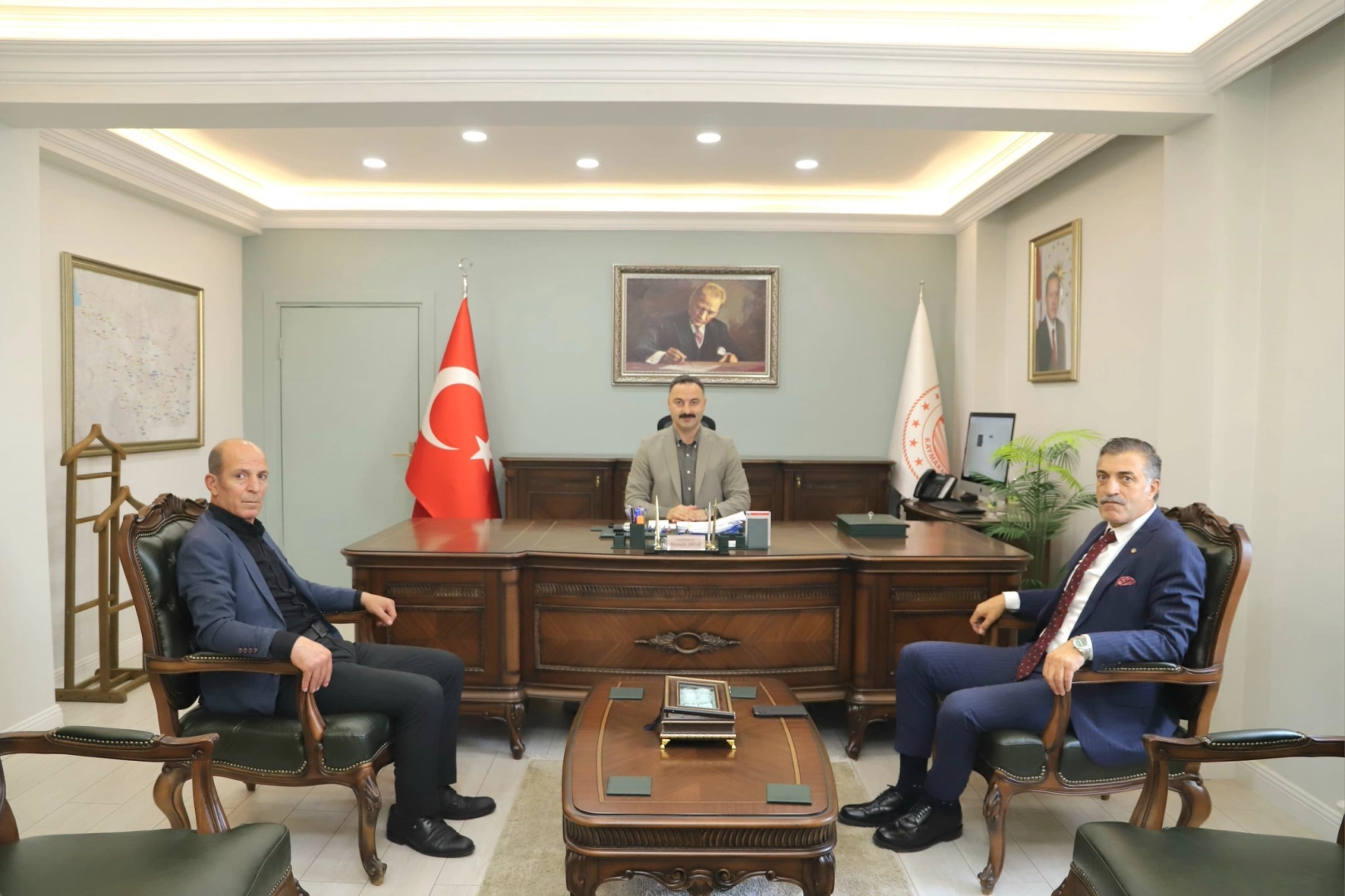 Ağrı Doğubayazıt TSO’dan Kaymakam Ayvat’a ziyaret 
