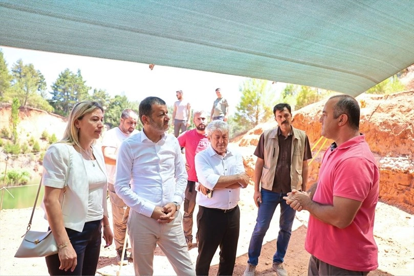 Denizli Büyükşehir’den tarih öncesi mirasa güçlü destek 