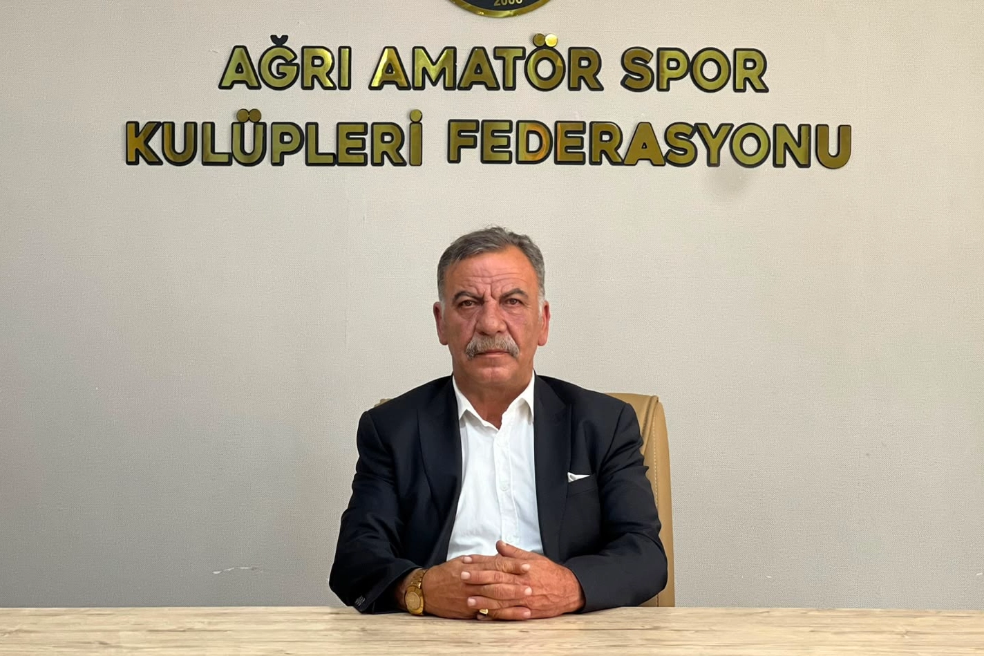 Hayati Bekis 107 delegenin imzasıyla Ağrı ASKF Başkan adaylığını açıkladı 