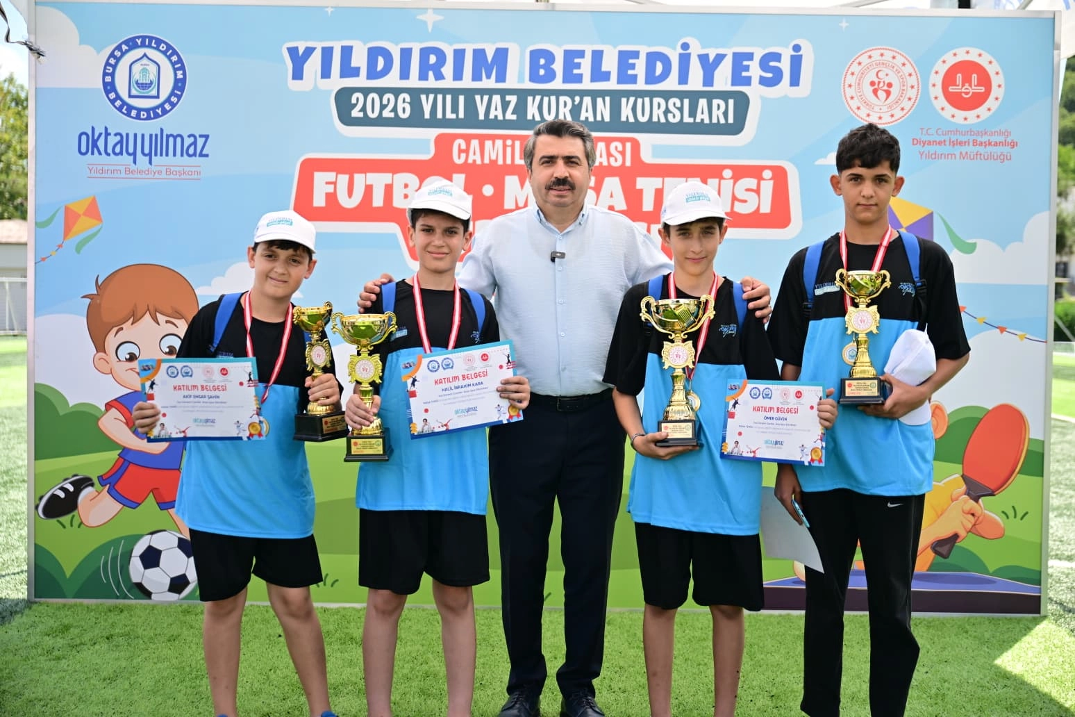 Bursa Yıldırım'da kardeşlik kazandı 