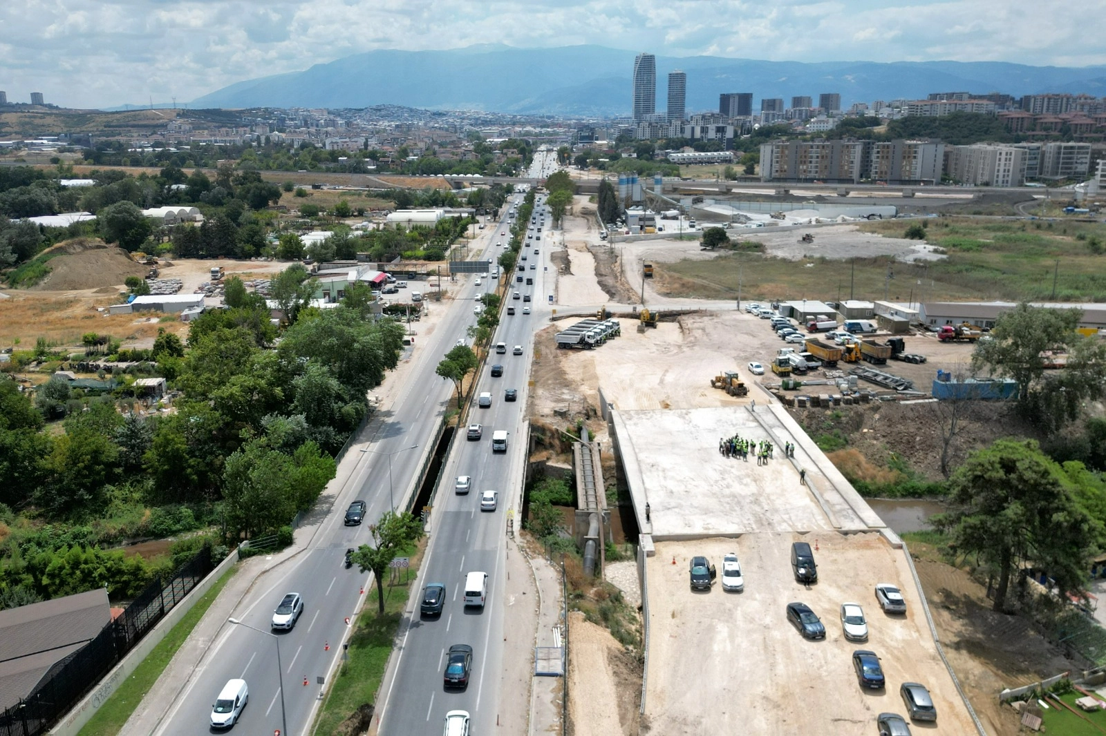 Bursa’da ulaşım yatırımlarına yerinde inceleme 