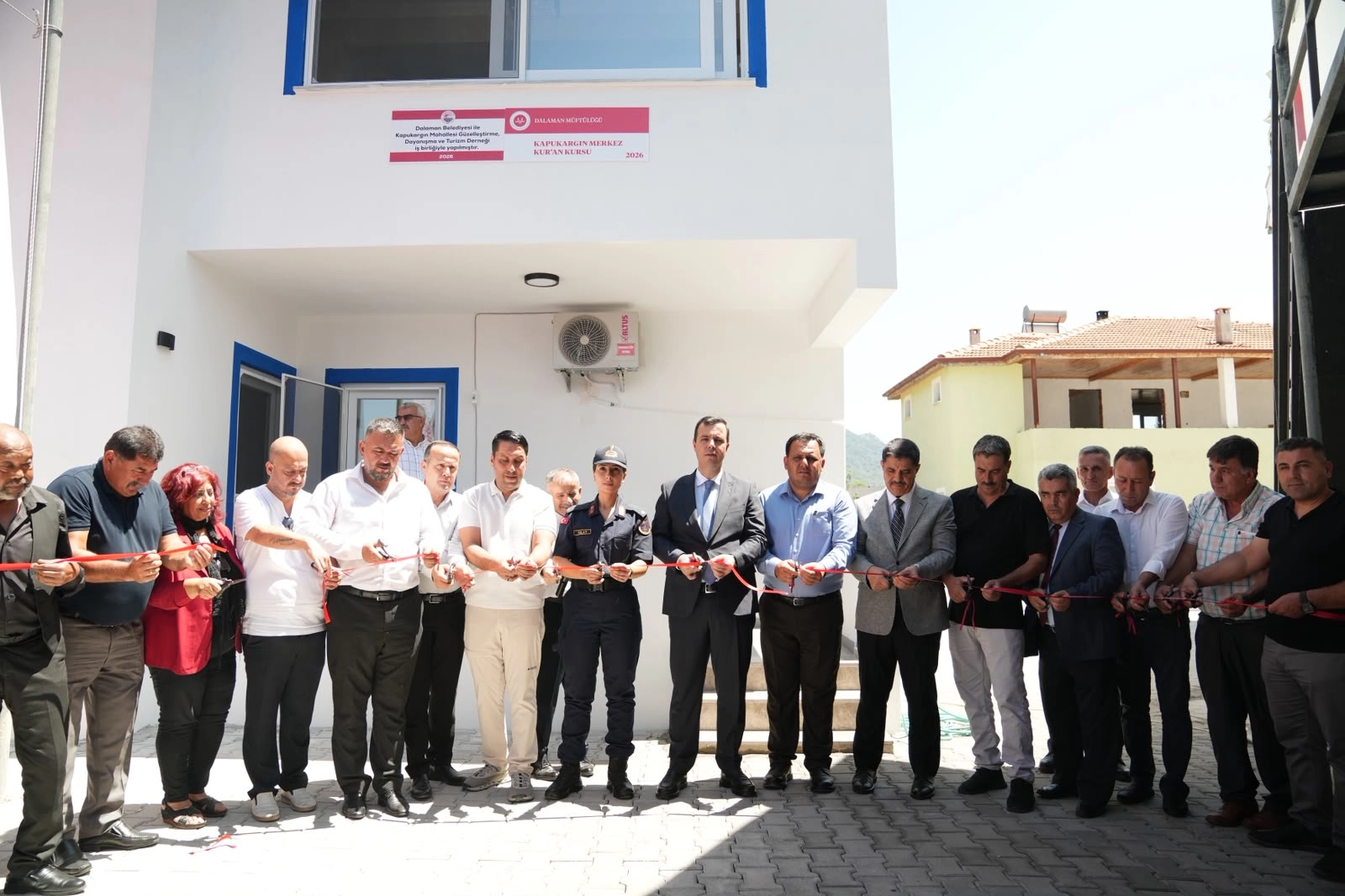 Muğla Dalaman’da Kur’an Kursu ve İmam Evi hizmete girdi 