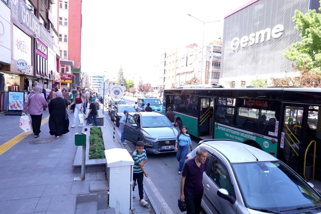Kayseri zabıtasından toplu taşıma denetimi 