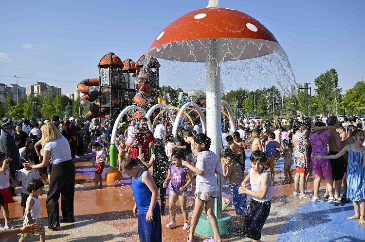 Atatürk Çocukları Doğal Yaşam Parkı'na Başkentlilerden akın 