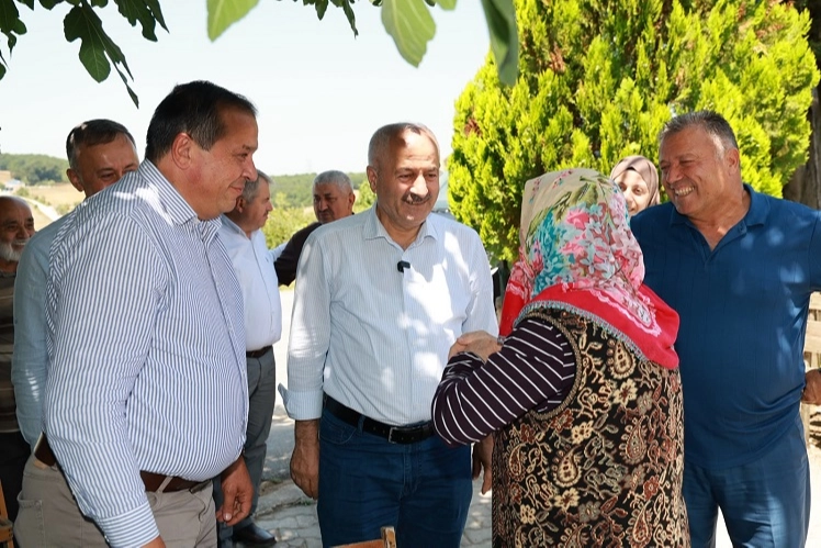 Zinnur Büyükgöz köy ziyaretlerini sürdürüyor 