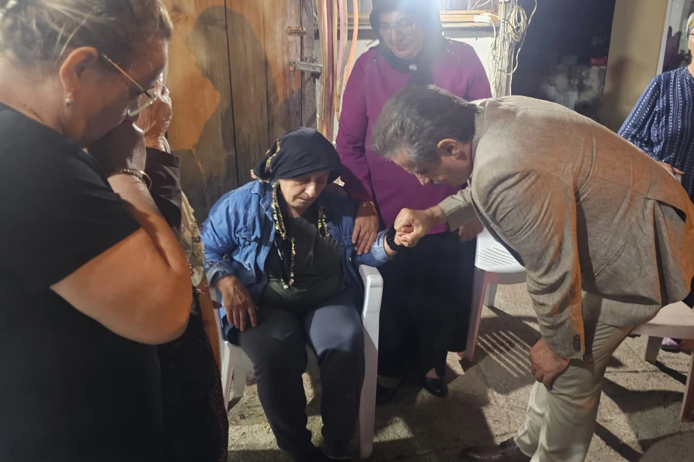 Artvin Milletvekili Faruk Çelik’ten acılı aileye taziye ziyareti 