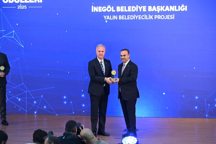 Bursa İnegöl Belediyesi’nin “Yalın Belediyecilik” Projesine Bakanlıktan Ödül 
