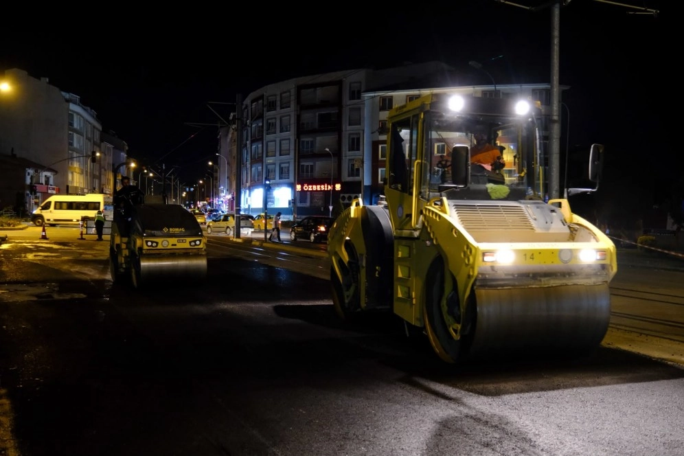 Şehir Uyurken Eskişehir Büyükşehir Mesaide 