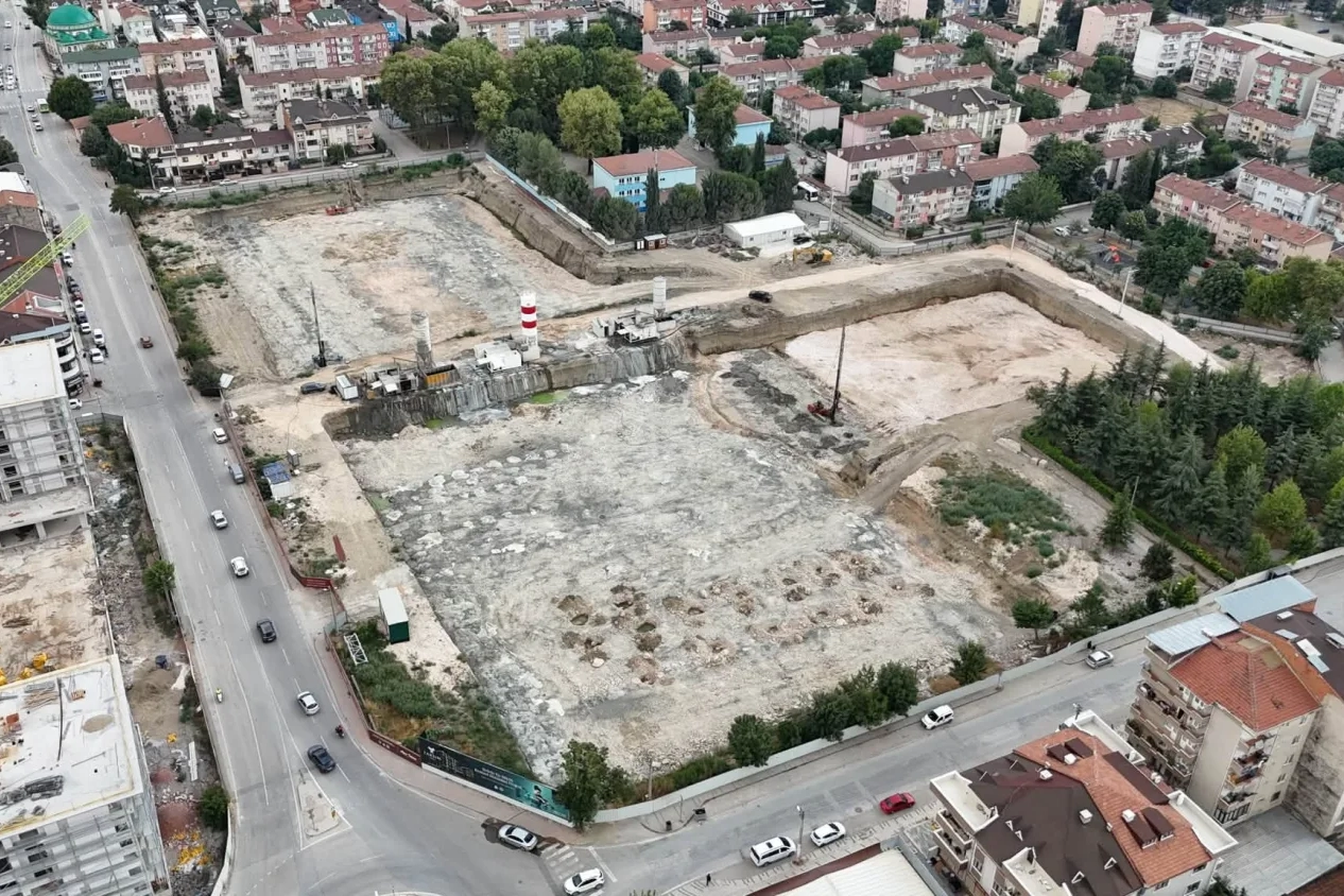 İnegöl Turgutalp kentsel dönüşümde çalışmalar sürüyor 