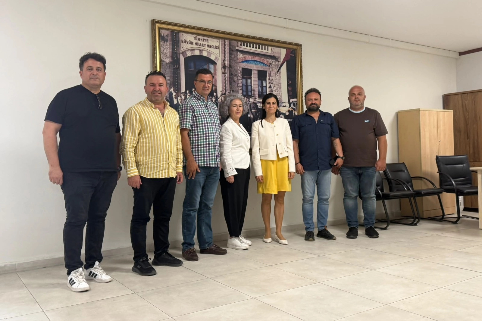 Edirne Gazeteciler Derneği’nden Vali Yardımcısı Büyüknalçacı’ya hayırlı olsun ziyareti 