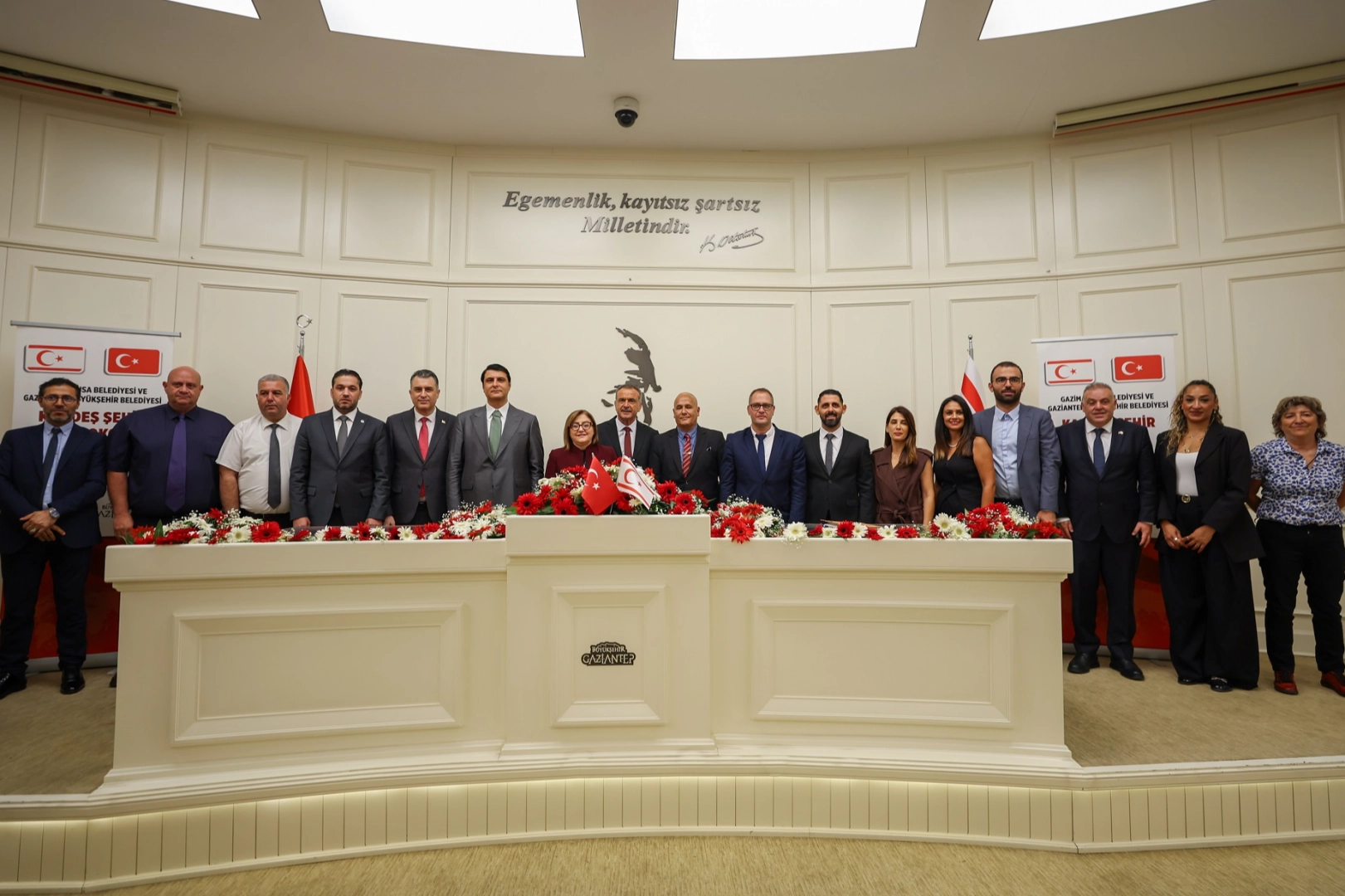 İki gazi kardeş oldu 