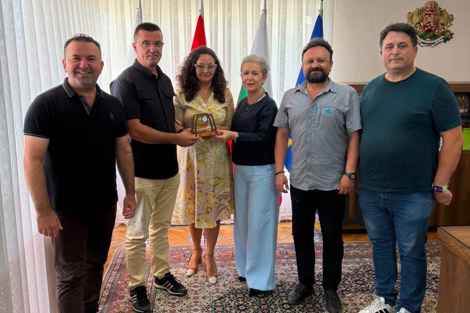EGD'den Bulgaristan Edirne Konsolosu'na ziyaret 