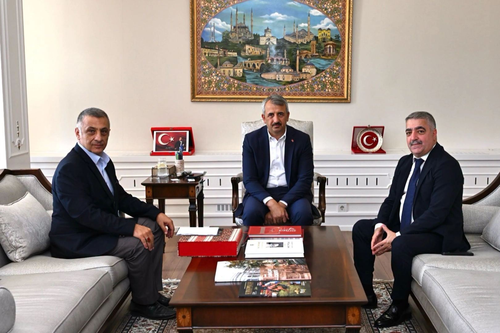 Edirne Valiliği'ne kardeşlik ziyareti 