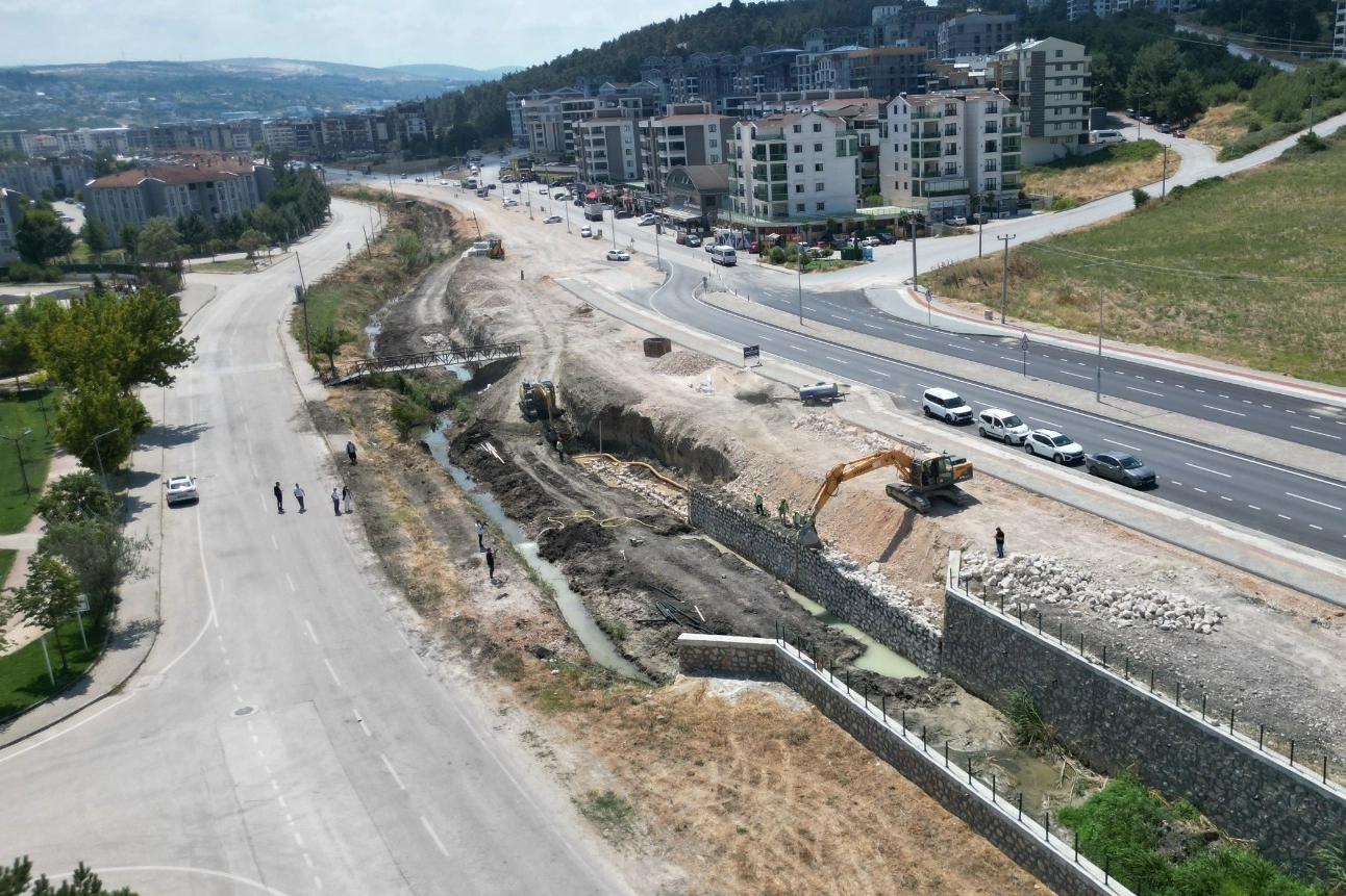 Bursa Büyükşehir’den Ürünlü Deresi’nde kapsamlı dönüşüm 