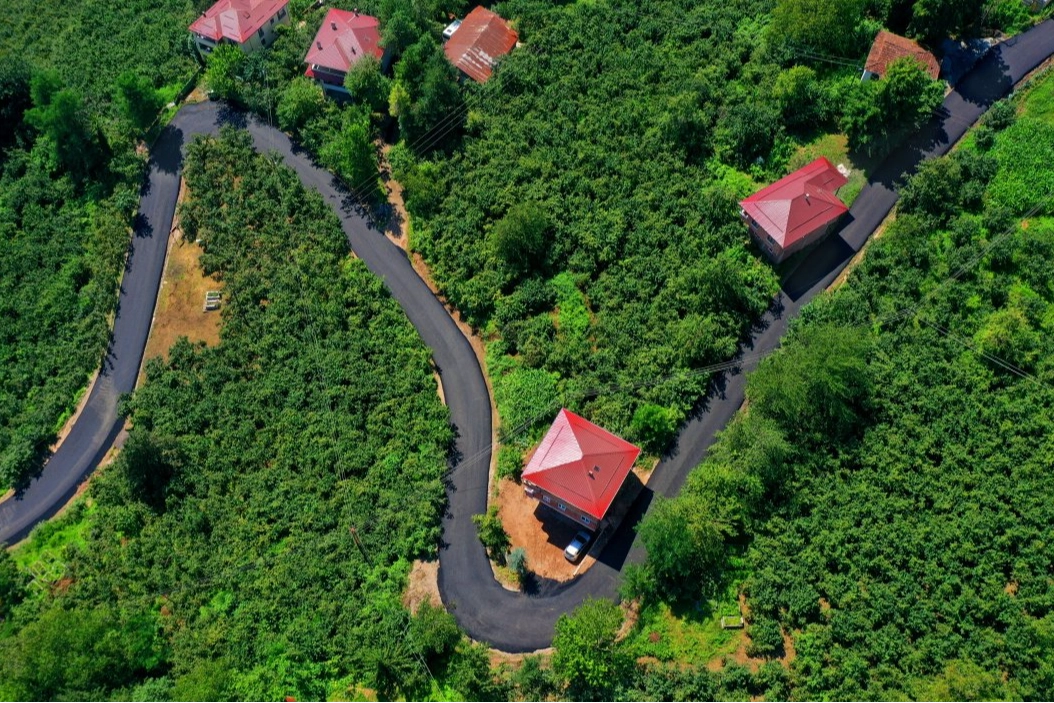 Ordu’da turizm yoluna sıcak asfalt 