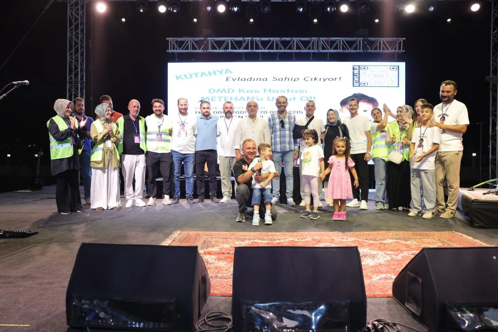 Kütahya'da Yedigöller Metehan Destek Konserleri start aldı 