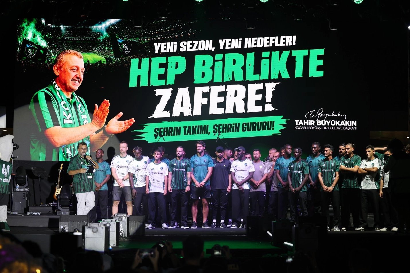 Yeşil-siyahlılar yeni sezonu coşkuyla açtı 