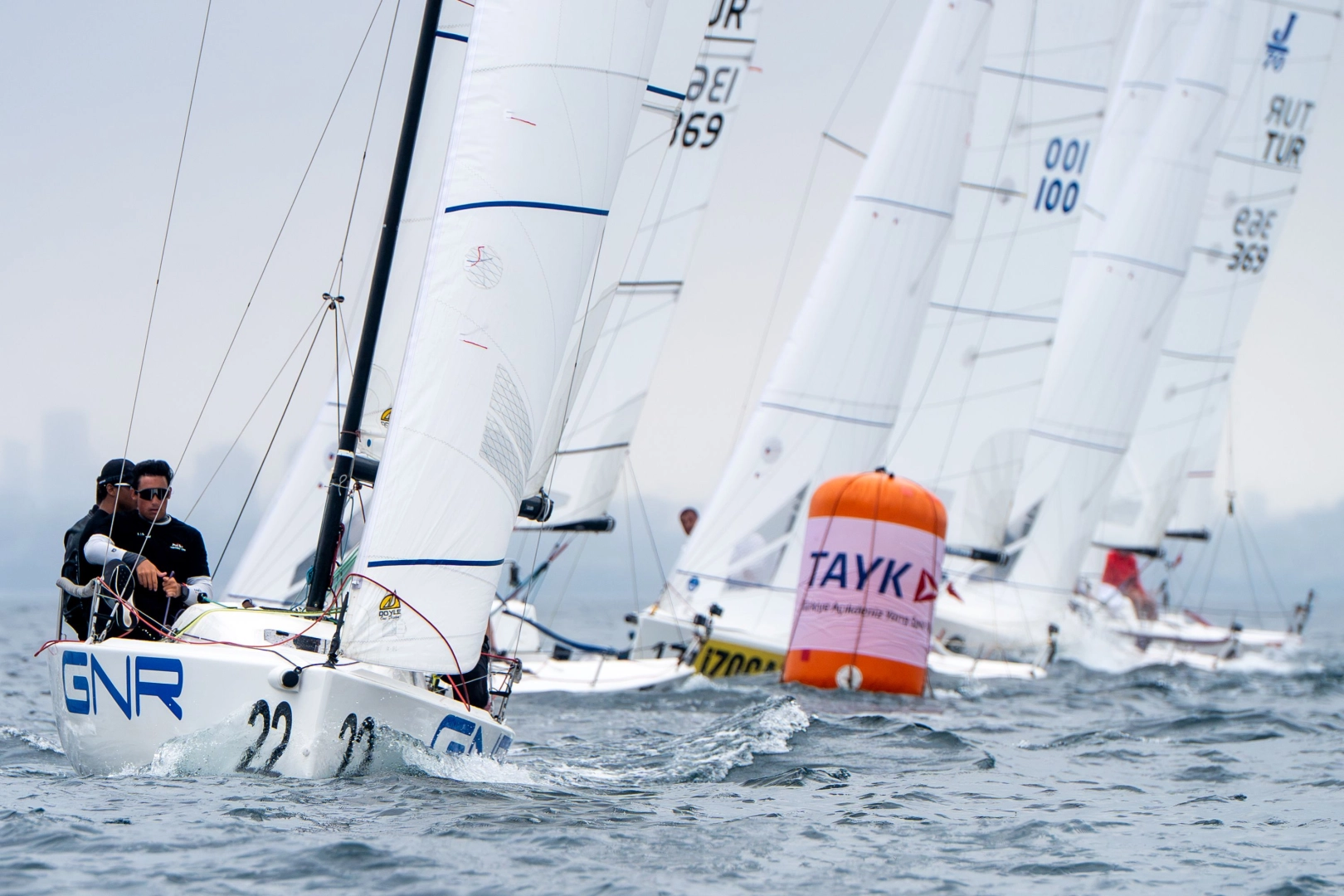 J70 Türkiye Turu 3. ayakta Team Nautique Yachting şampiyonluğu elde etti 