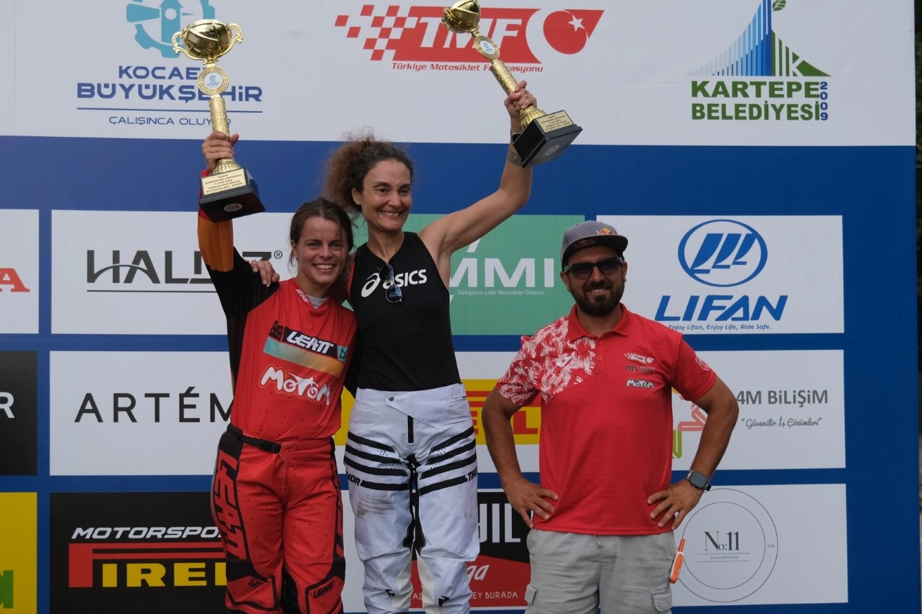 Kocaeli'de Süper Enduro’da kupalar sahiplerini buldu 