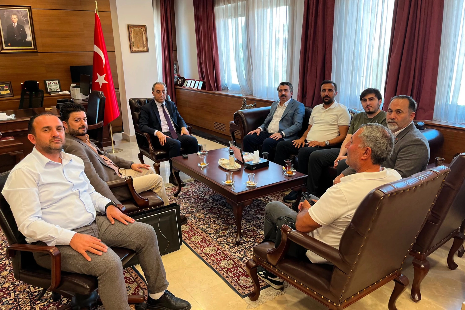 Başkan Oktay Yılmaz’dan Nahçıvan Başkonsolosluğu'na ziyaret 