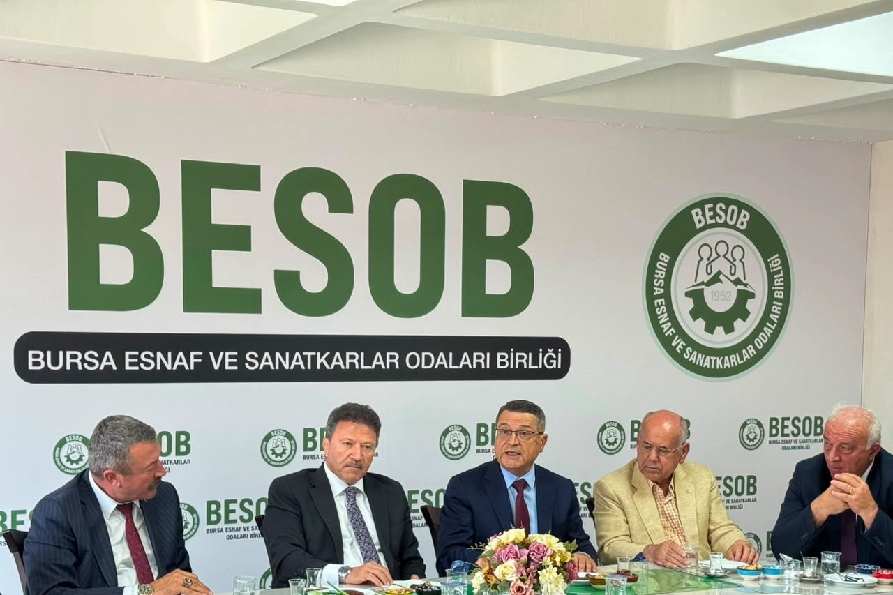 Mehmet Yiğiner’den BESOB’a ziyaret 