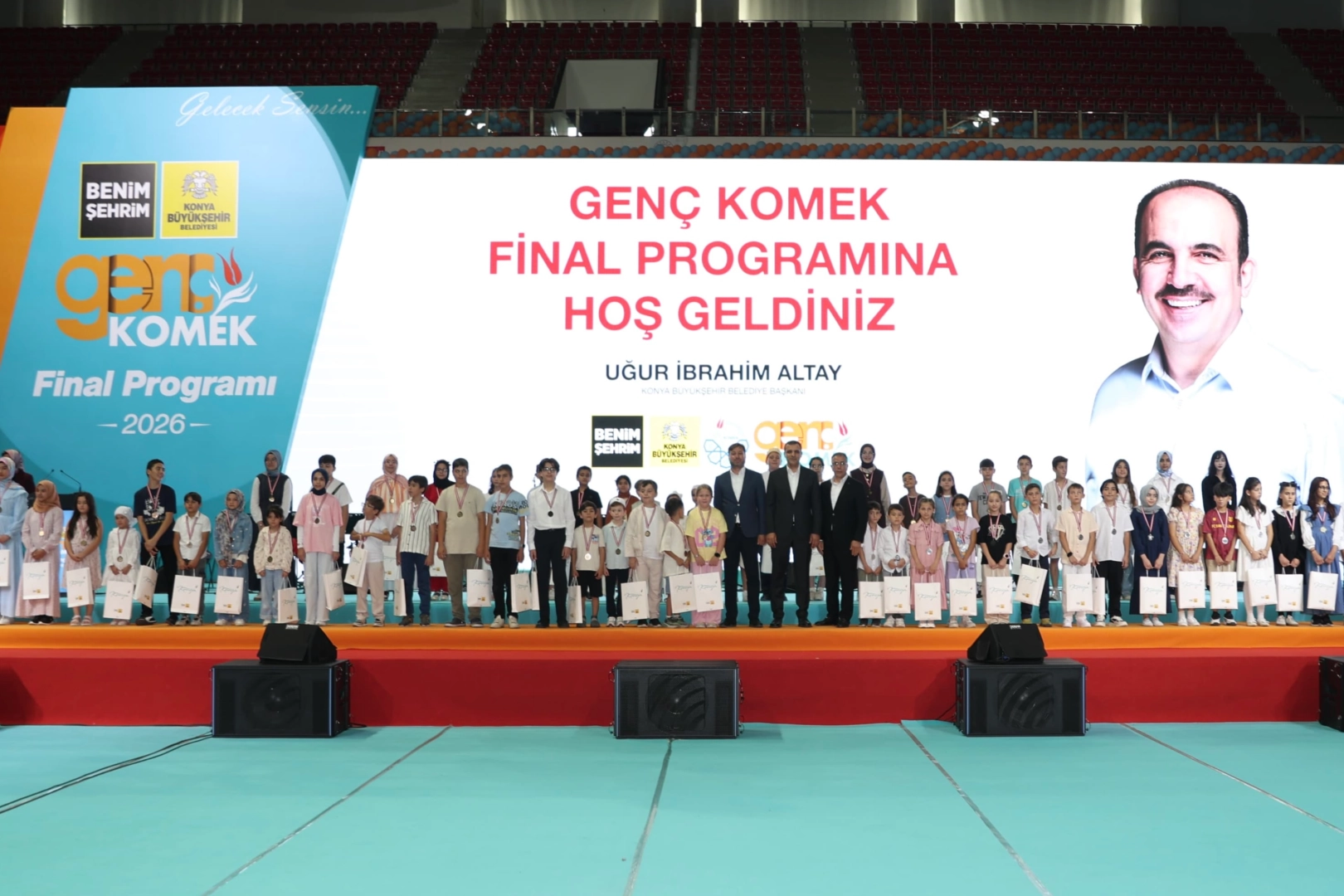 Konya'da Genç KOMEK Yaz Okulu’na muhteşem kapanış 