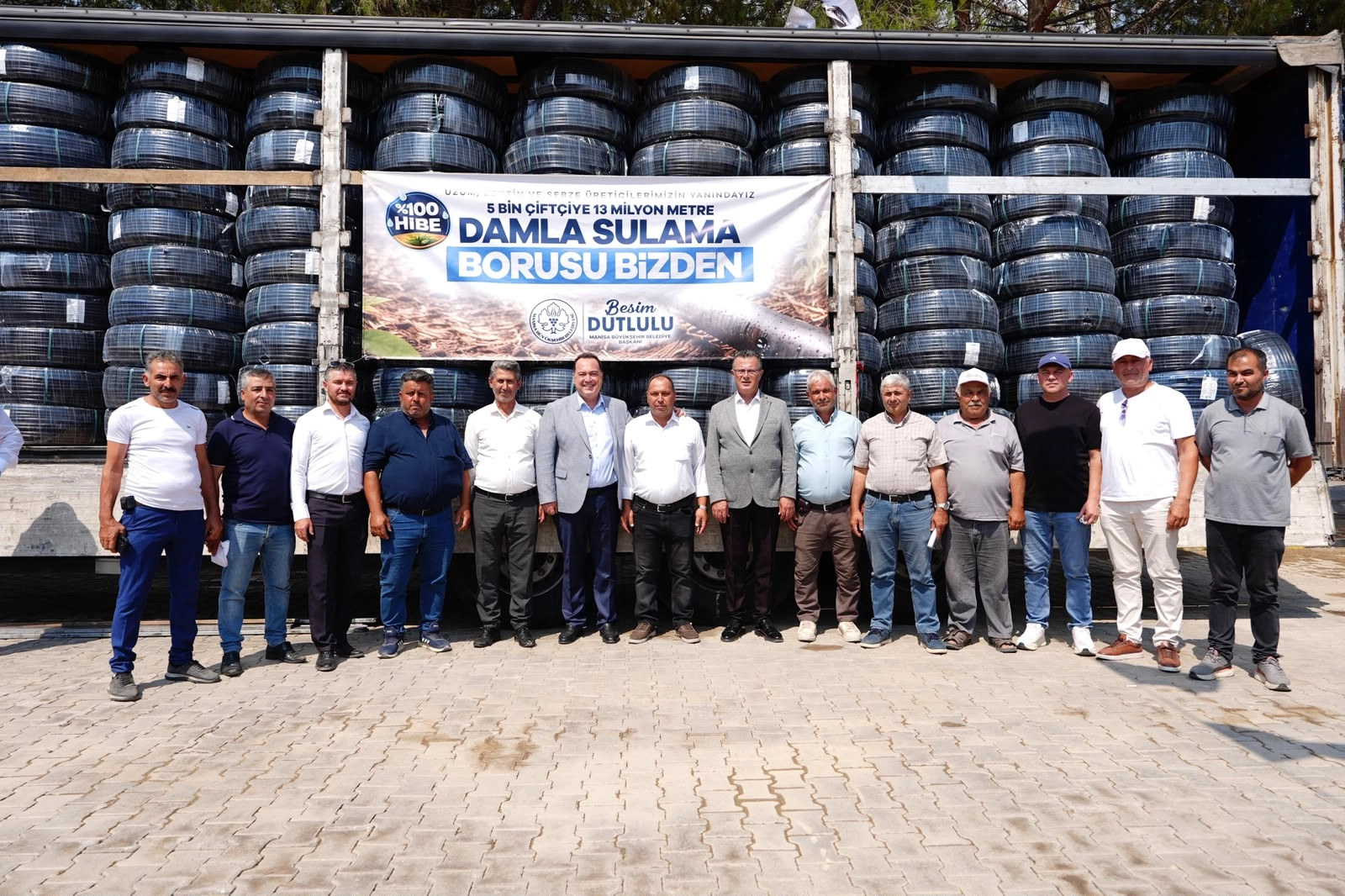 Manisa'da Alaşehirli 1.159 çiftçiye destek 