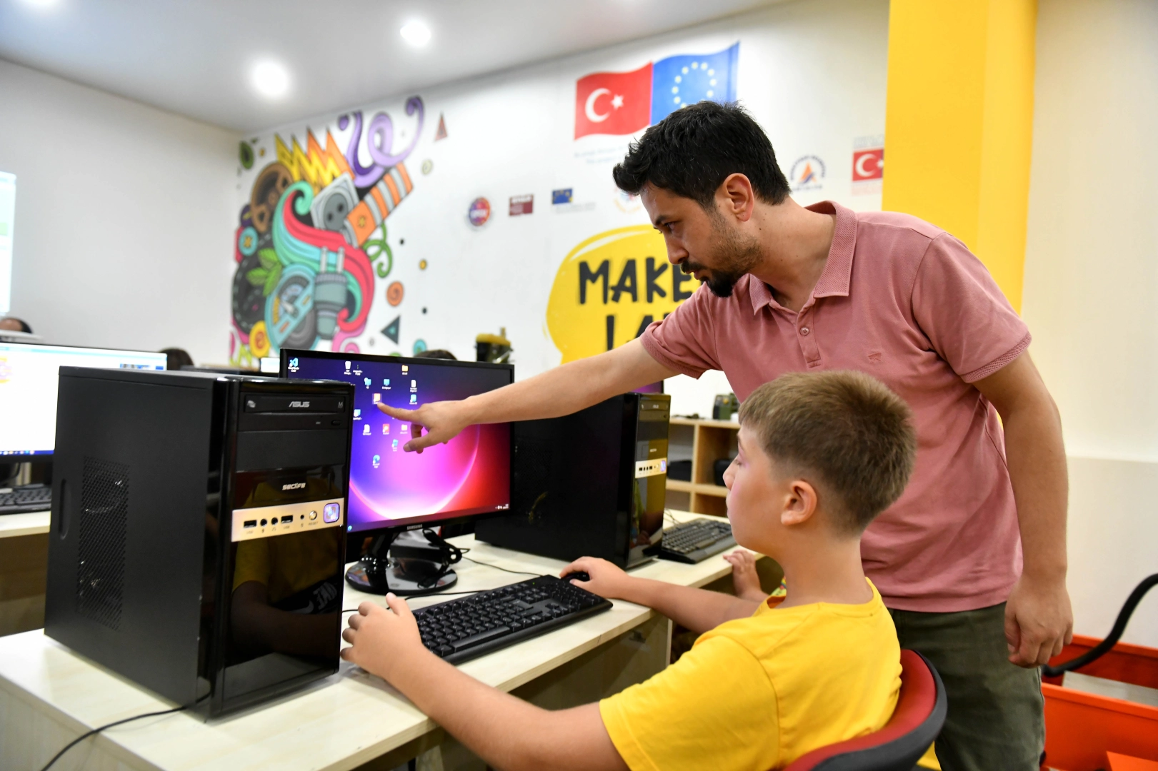 Antalya Muratpaşa'da robotik kodlama kursuna başvurular başladı 
