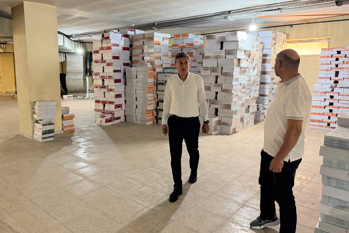 Ağrı'ya yeni dönem ders kitapları geldi 