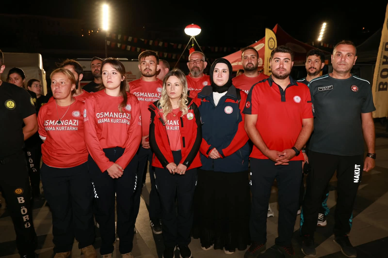 Bursa'da Osmangazi Belediyesi Marmara Depremini unutmadı 