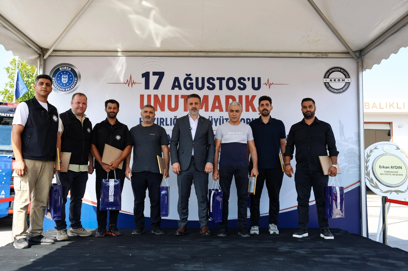 Bursa’da afetlere hazırlık için yeni yatırımlar hizmete alındı 