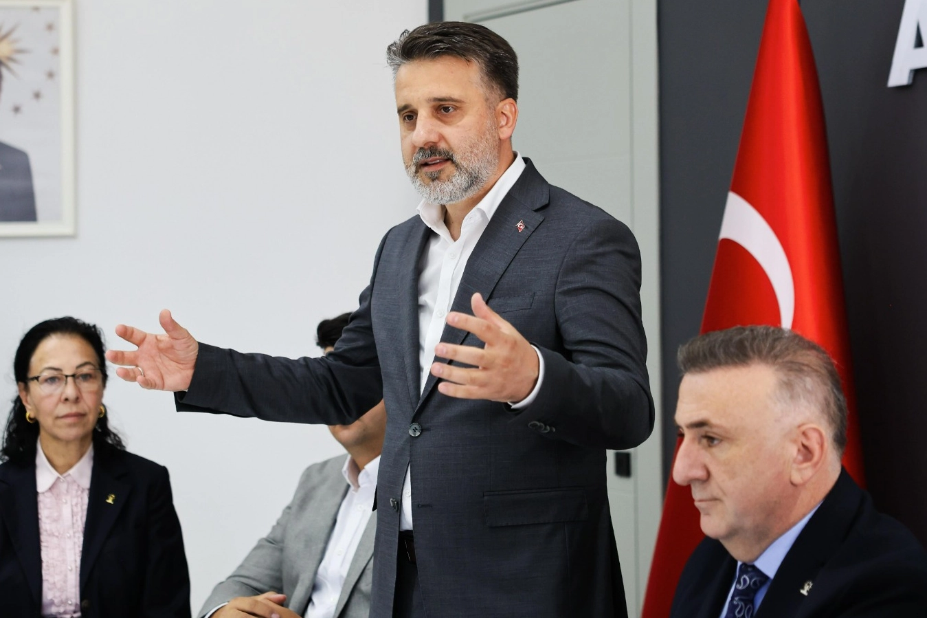Bursa'da Başkan Vekili Biba'dan Mudanya'da 'eşit hizmet' vurgusu 