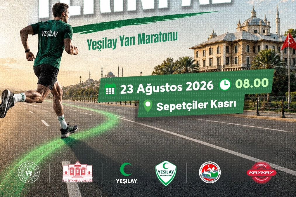 Yeşilay Yarı Maratonu için geri sayım 