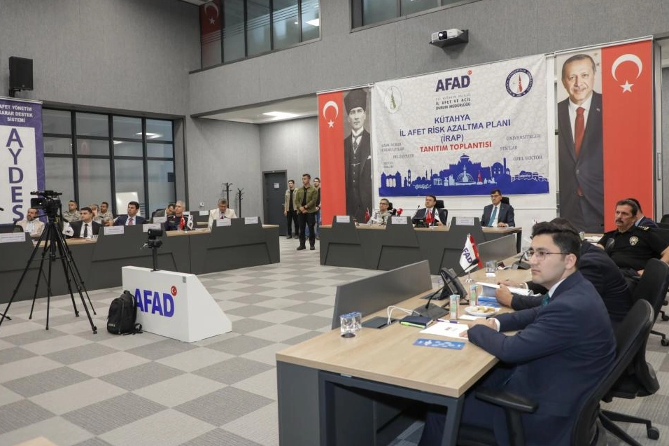 Kütahya’da afet risklerine karşı yeni dönem hazırlığı 