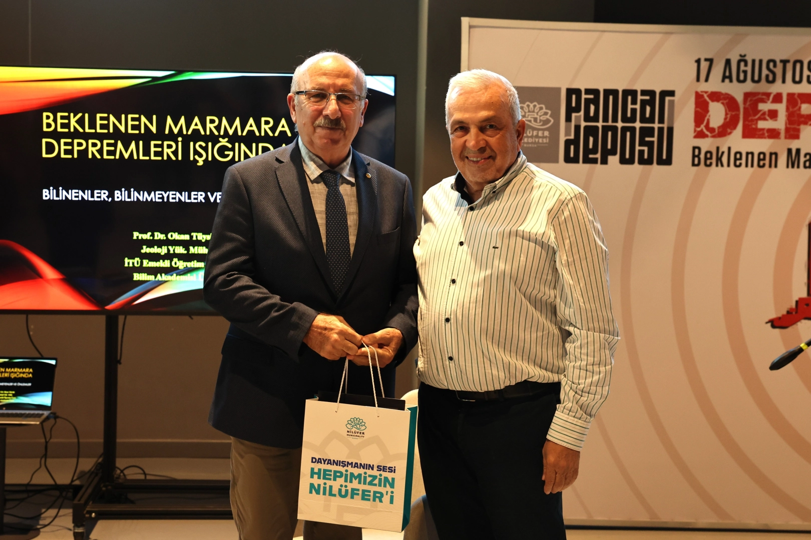 Prof. Dr. Okan Tüysüz uyarılarını Nilüfer'den yaptı 