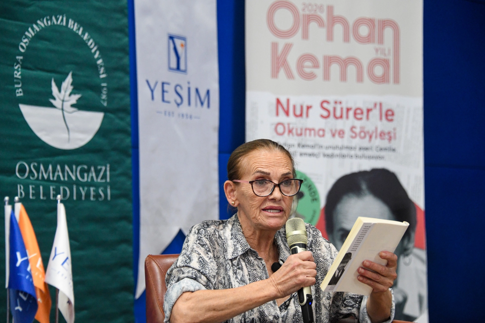 Nur Sürer’den Bursa Osmangazi'de 'Cemile’nin İzinde' buluşma 