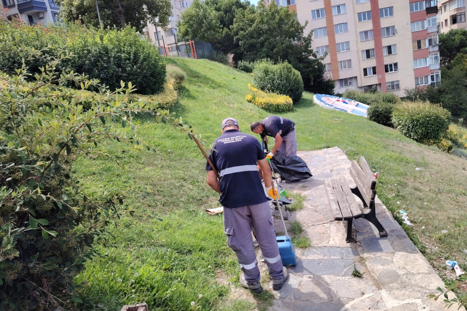 İstanbul Maltepe’de toplu temizlik seferberliği 