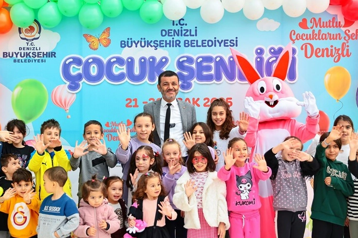 Denizli Büyükşehir’den çocuklara yaz sürprizi 