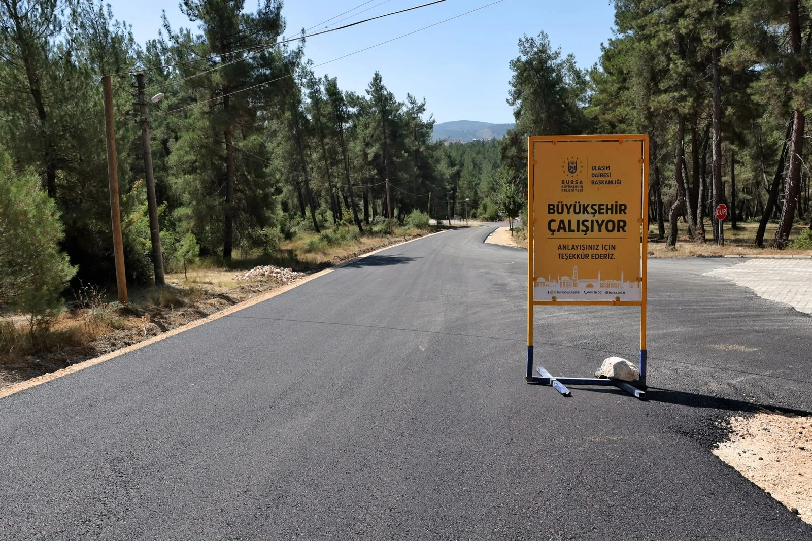 Bursa'da vatandaş istedi Büyükşehir yeniledi 
