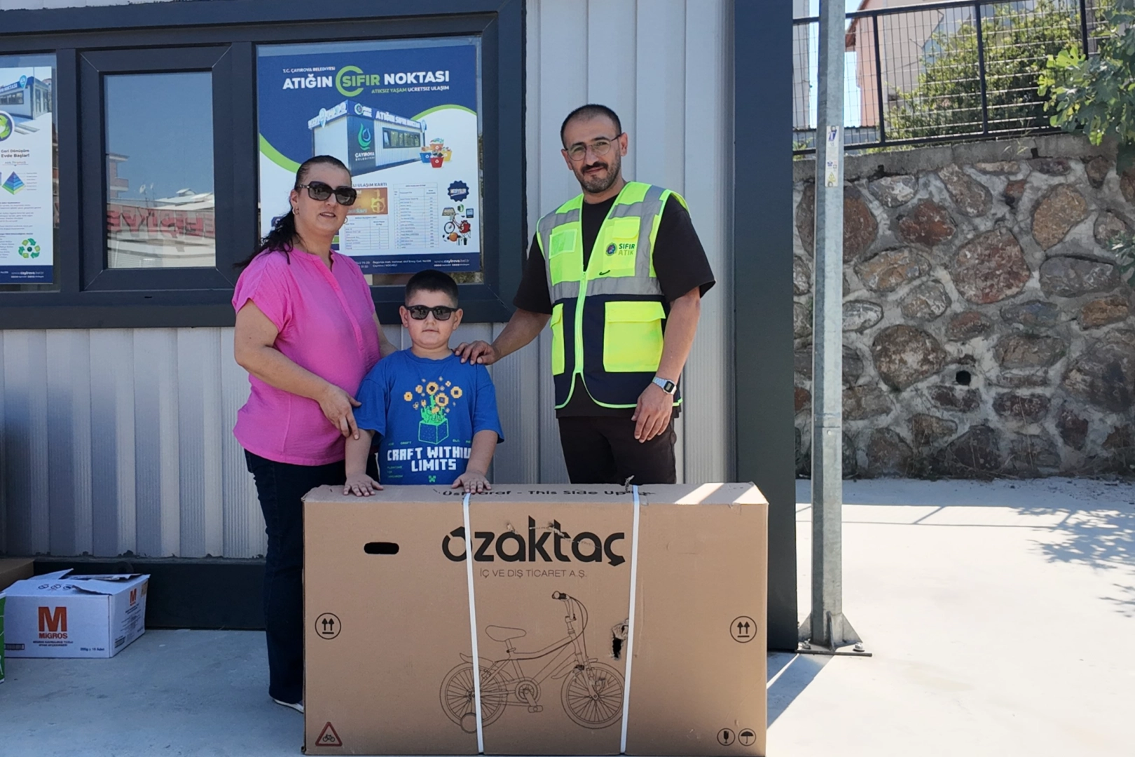 Kocaeli Çayırova’da atıklar hediyeye dönüşüyor 