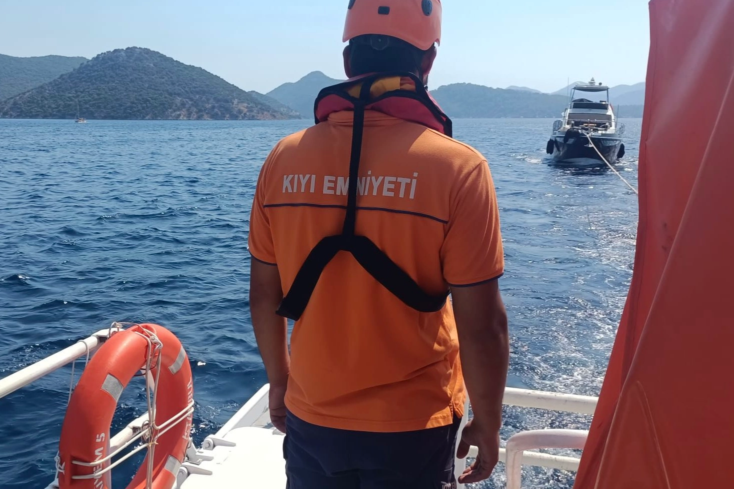 Tersane Adası açıklarında tekne arızası 