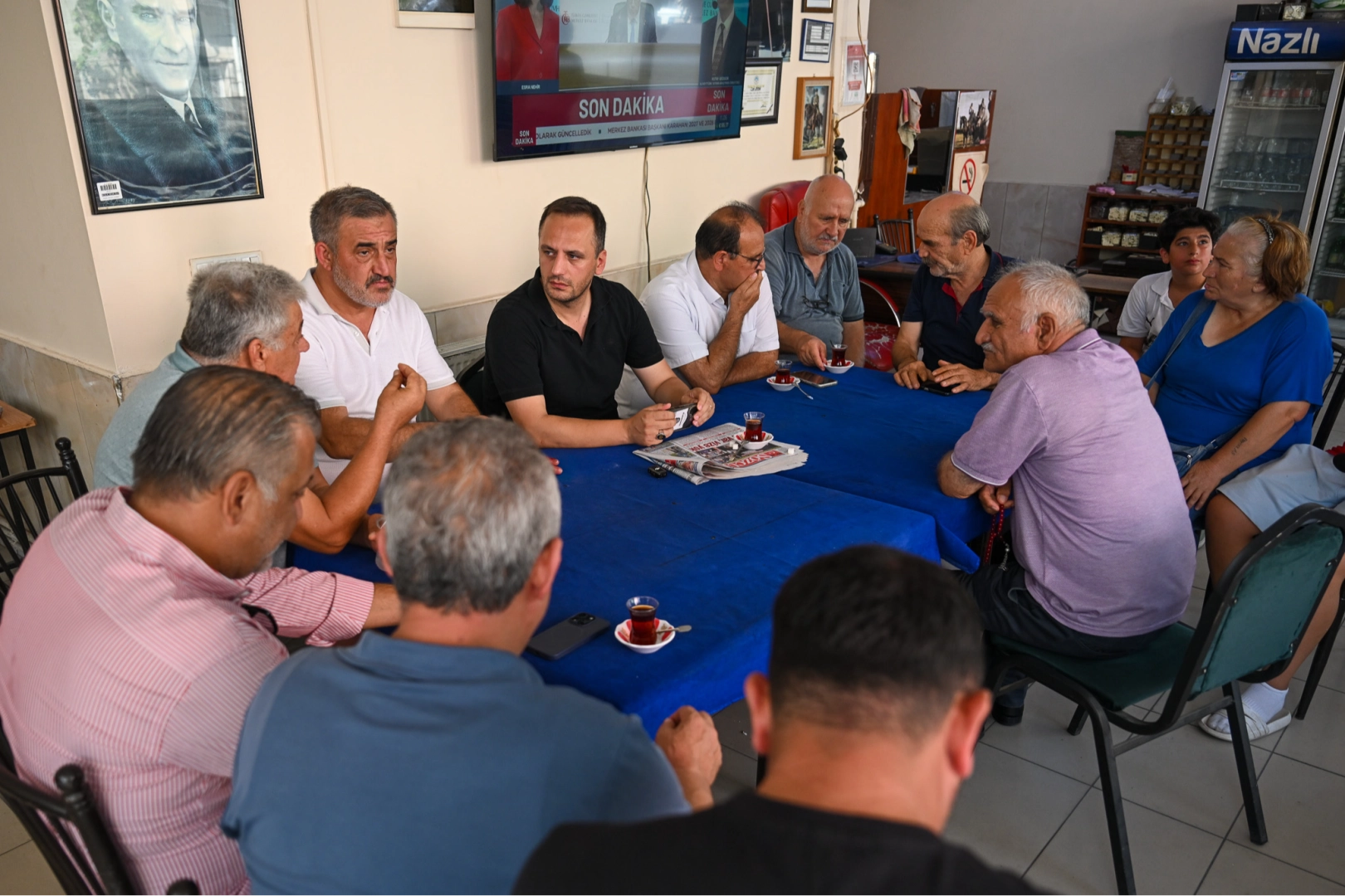 Başkan Eşki Ümit Mahallesi’nde vatandaşlarla buluştu 