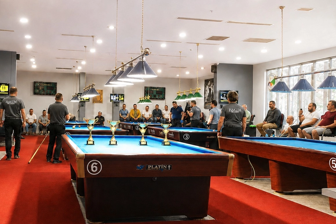 ASSİM’de 11 masa, 7 yıllık bilardo hikayesi 