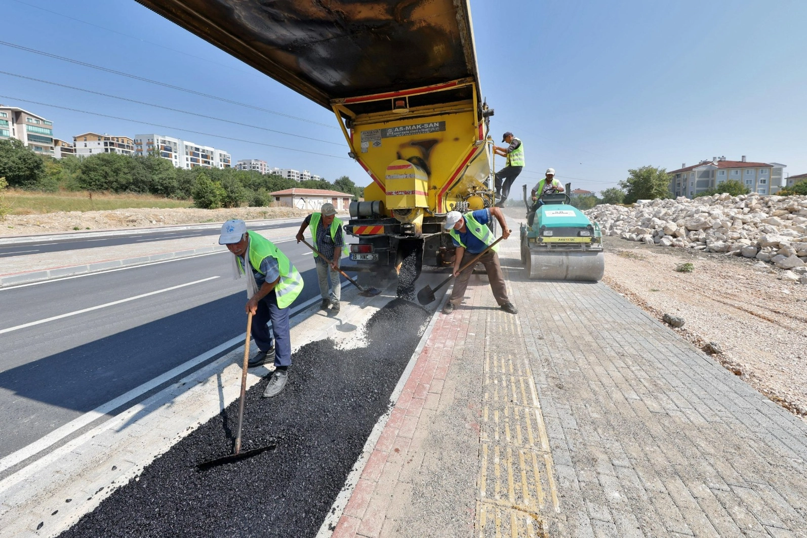 Bursa Büyükşehir’den yeni yola alternatif dokunuş 